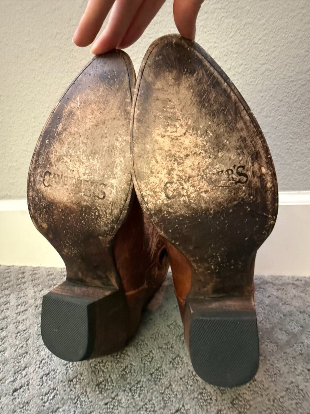 Snip Toe Western Booties - Picture 3 of 4